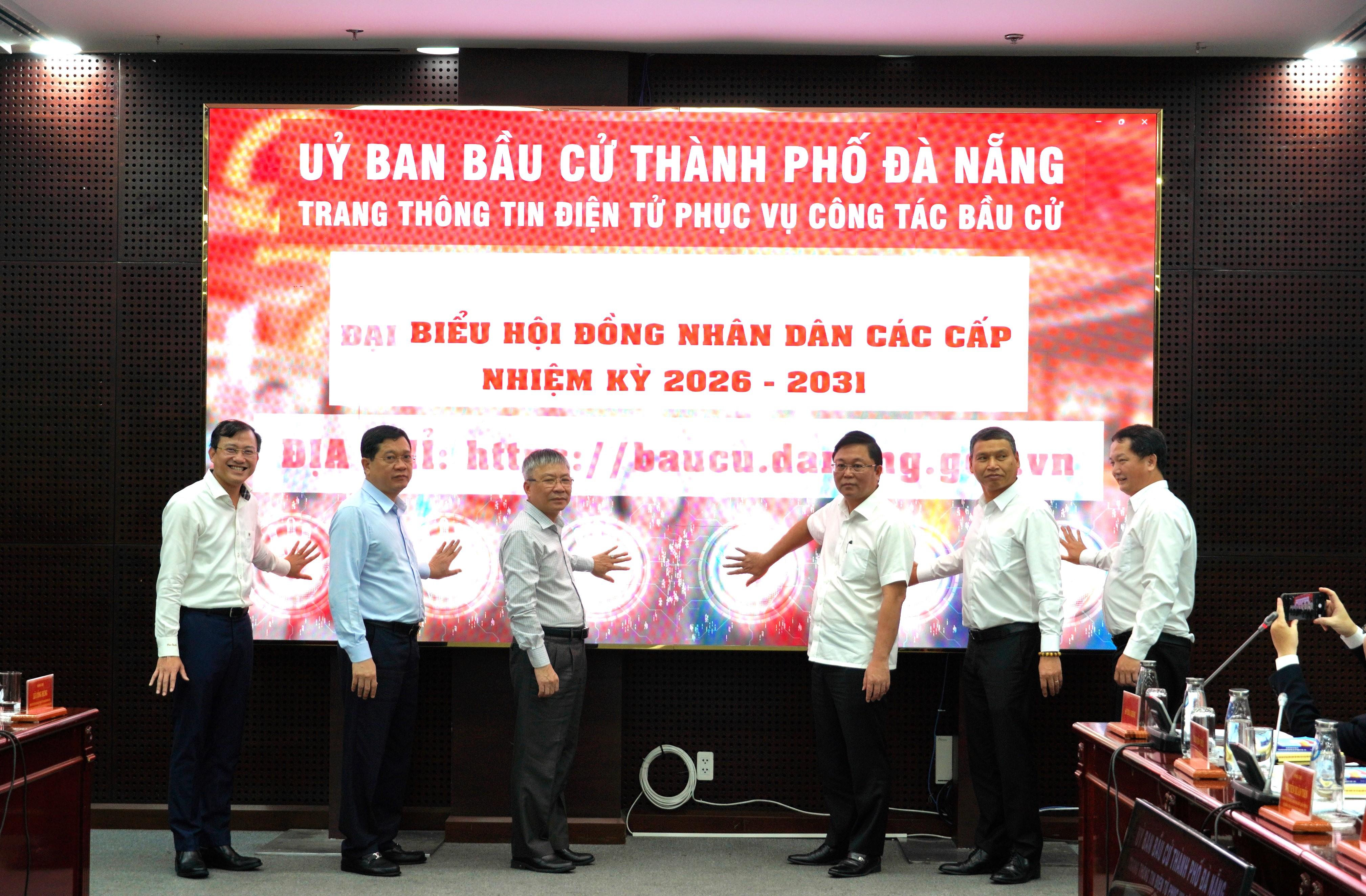 Ra mắt Trang tin điện tử của Ủy ban bầu cử thành phố Đà Nẵng